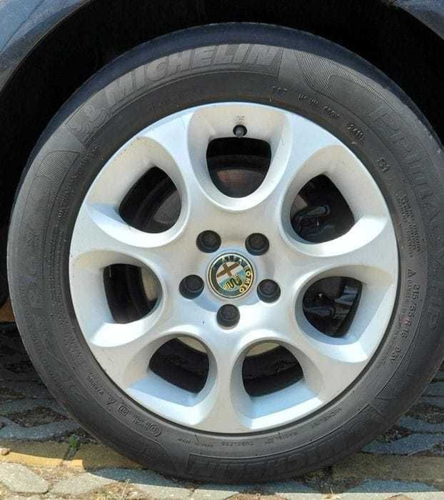 Jantes Originais 16" Alfa-Romeo 159 furação 5x110 com pneus