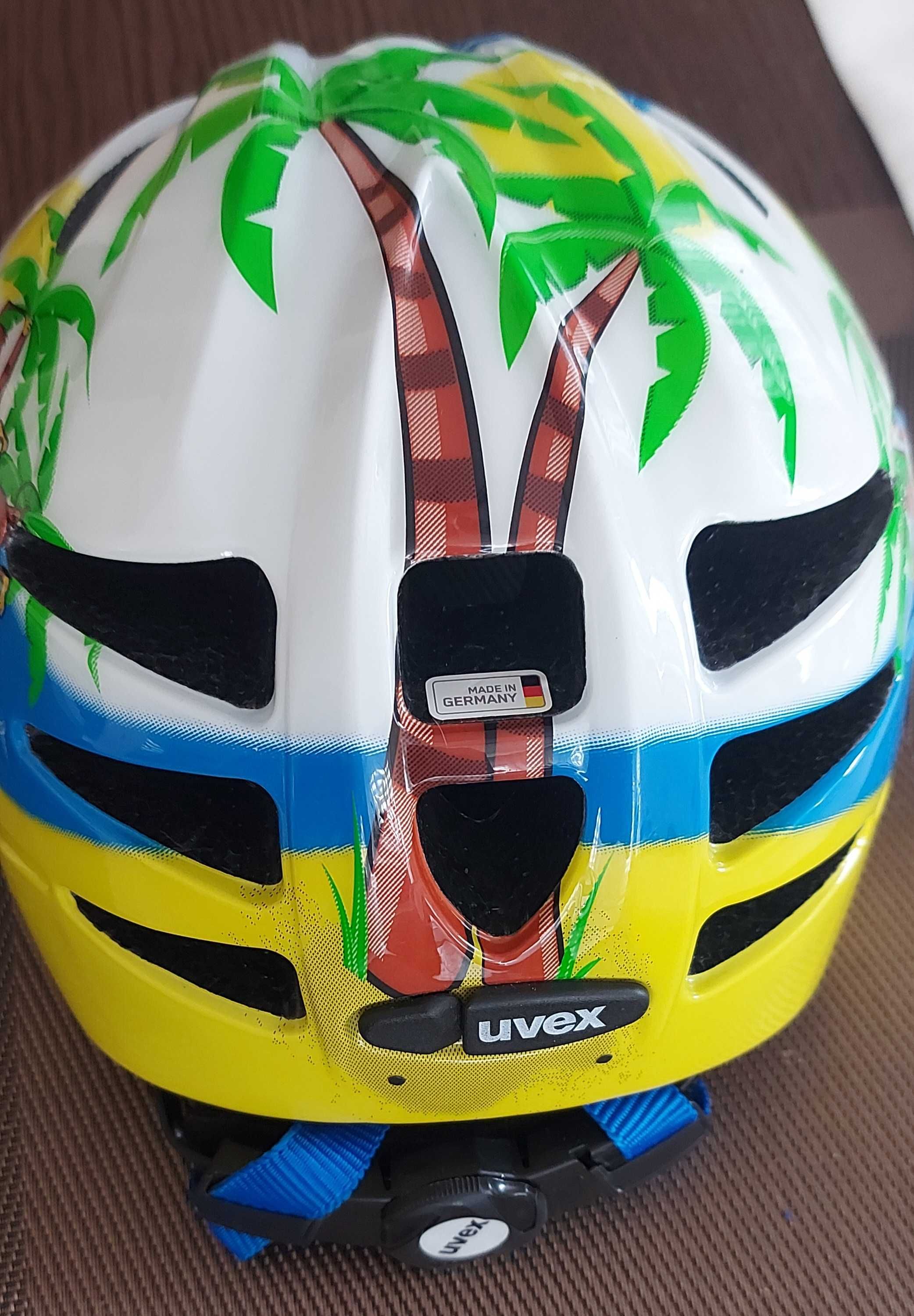 Kask rowerowy z nerką dziecięcy Uvex kid 1
