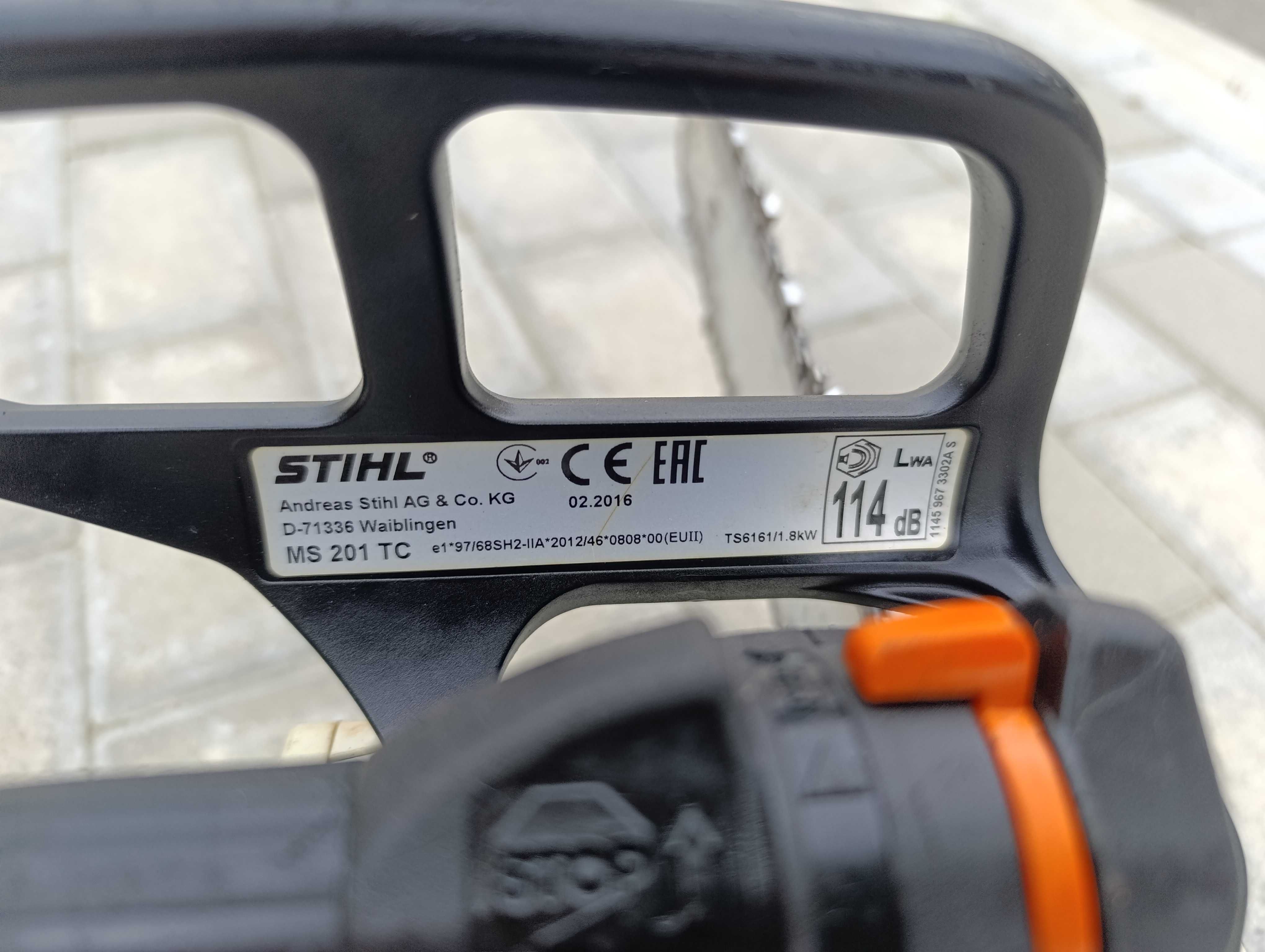 Piła spalinowa STIHL MS 201 TC   2018 rok