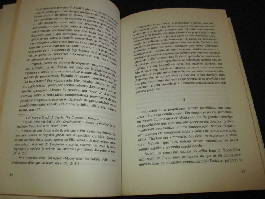 Livro Anatomia do Poder John Kenneth Galbraith