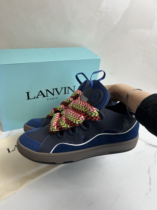 Lanvin Paris Curb кеди ланвін карб кросівки ланвин