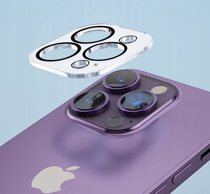 Pełne Szkło Na Aparat Obiektyw Do Apple Iphone 15 Pro Max Premium