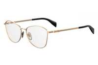 Okulary korekcyjne Moschino - Złote