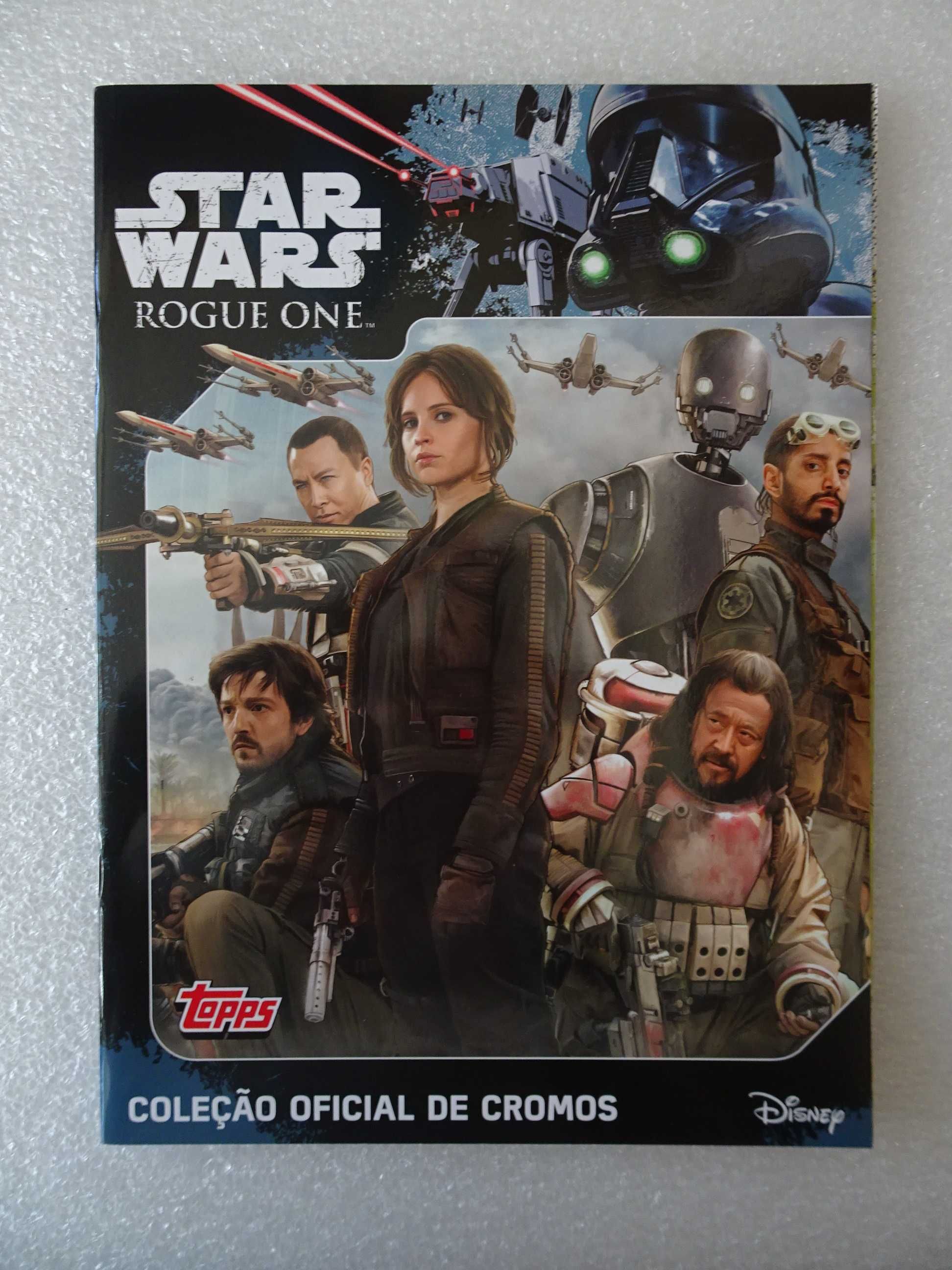 Caderneta de cromos vazia Star Wars - Rogue One - Topps