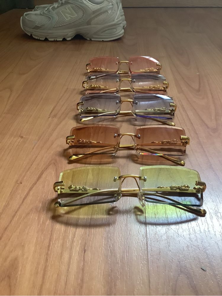 Oculos de sol “rimless” vintage
