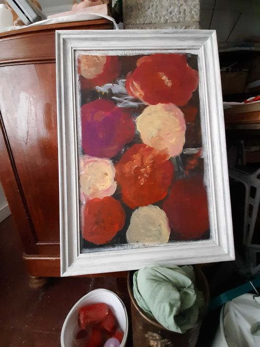 Pintura de natureza,  flores