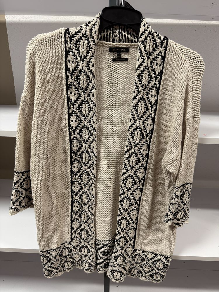 Kardigan sweter MASSIMO DUTTI rozmiar S