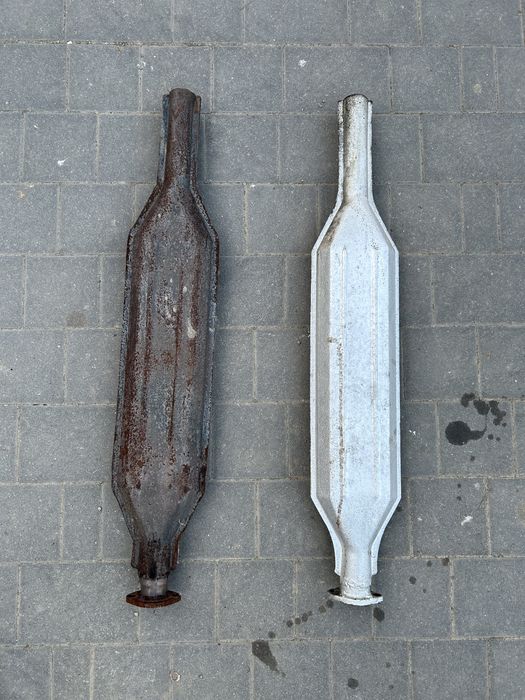 Tłumik płaski c-330 itp z króćcem