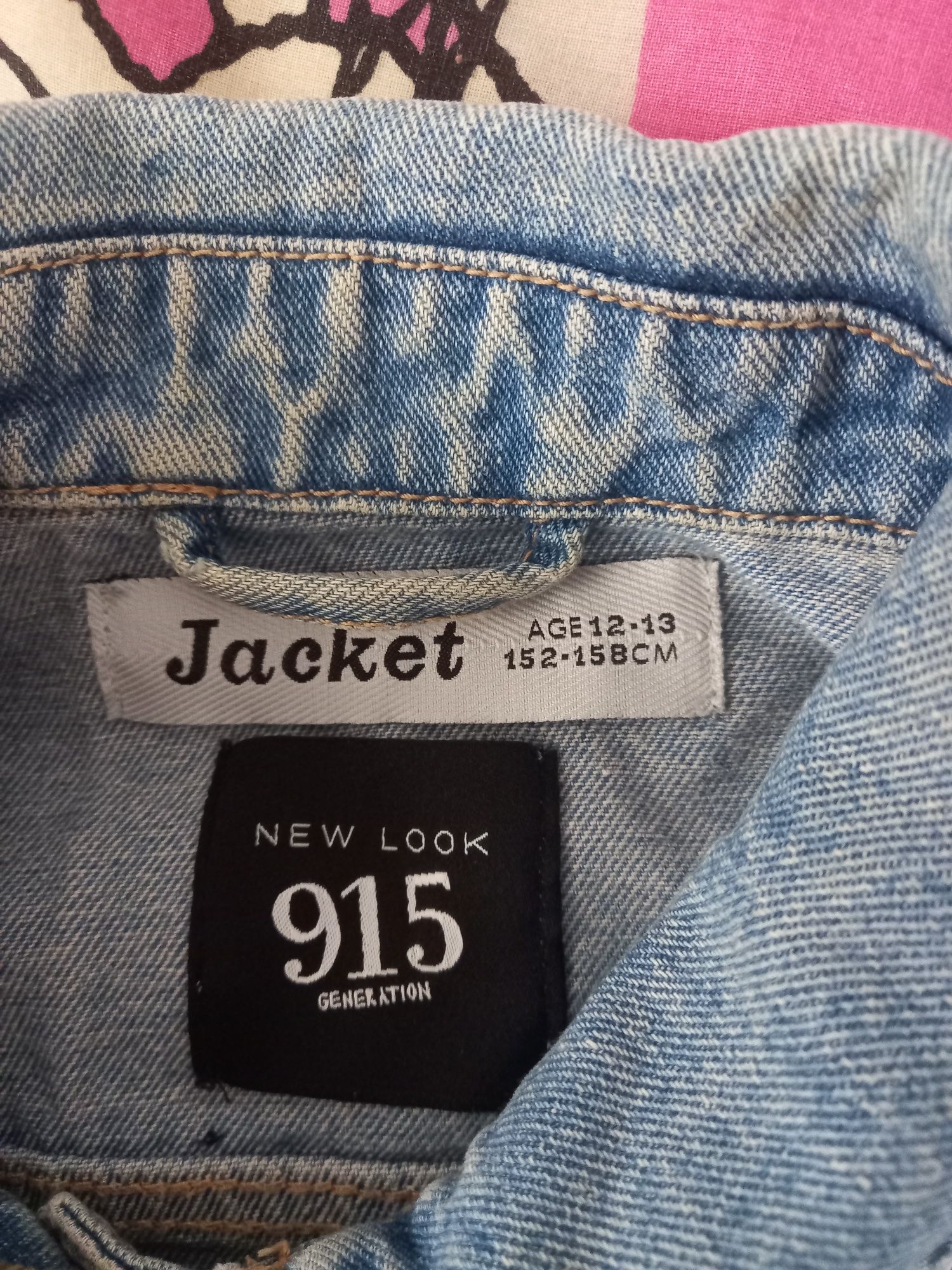 Джинсовый пиджак на рост 152-158см