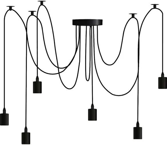 Lapma pająk 6 plus kolorowe zarowki i piloty
