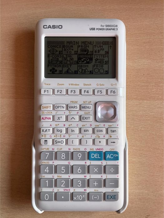 Máquina Calculadora Gráfica CASIO