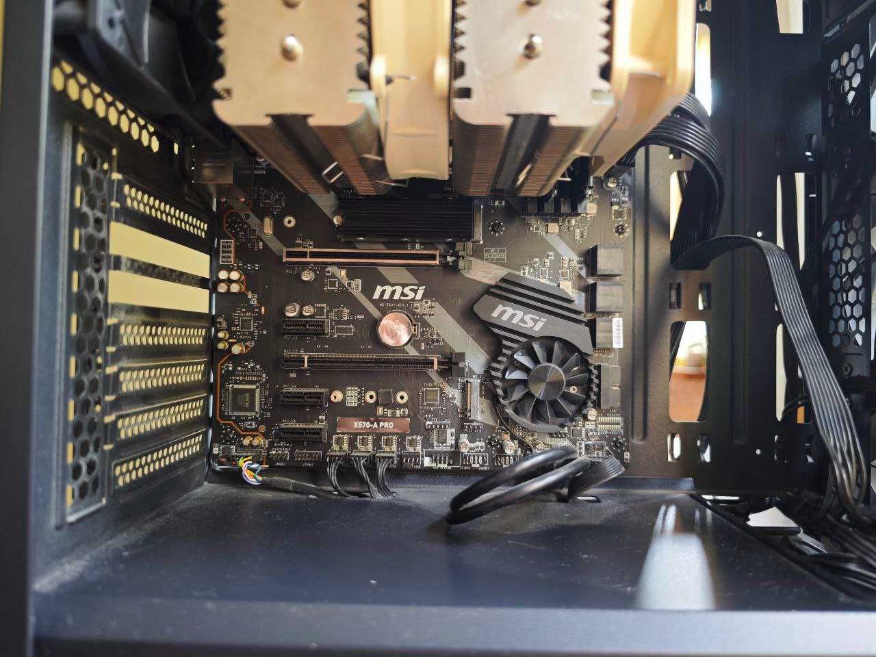 Компьютер Ryzen3950x 16cores,MSI X570-A Pro,DDR4 64GB, 850W MSI