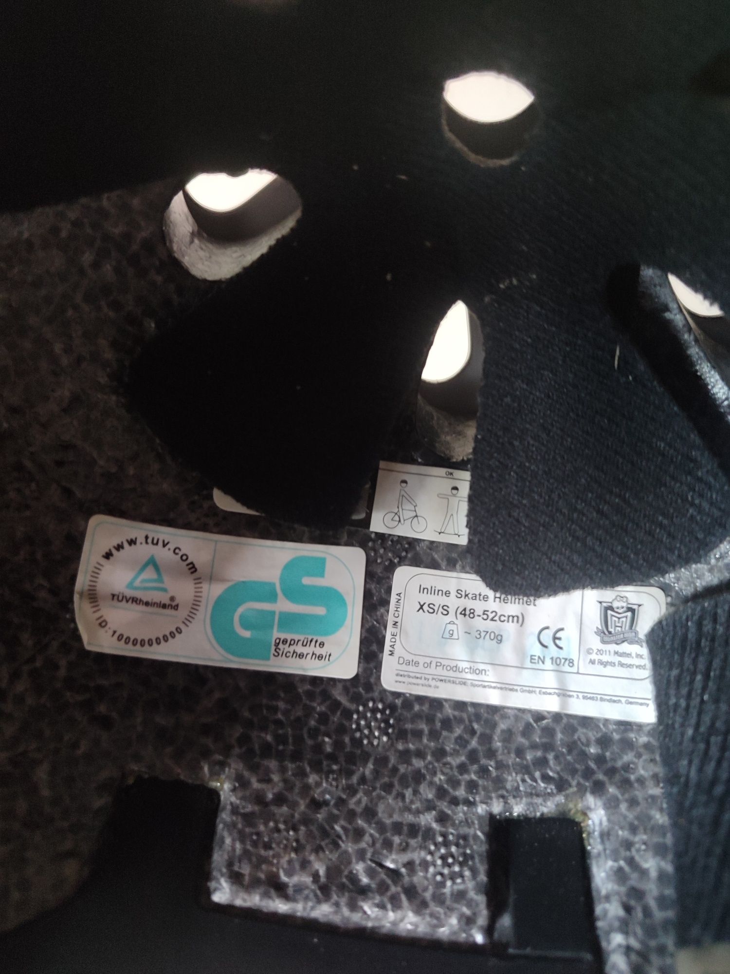 Kask dziecięcy Inlite skate hemlet XS/S