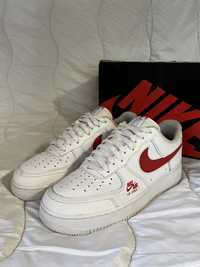 Nike air force 1 low utility white red original