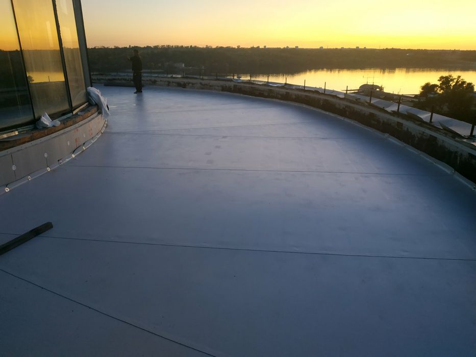 Кровля ПВХ-ТПО мембраны