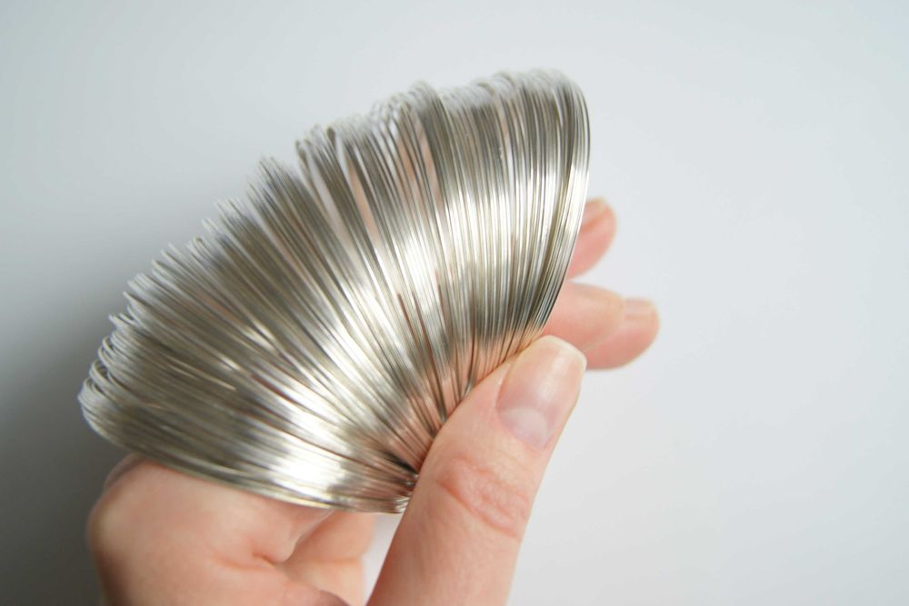 Zestaw 3 Drut pamięciowy średnica 55 mm, 500 żeberek,