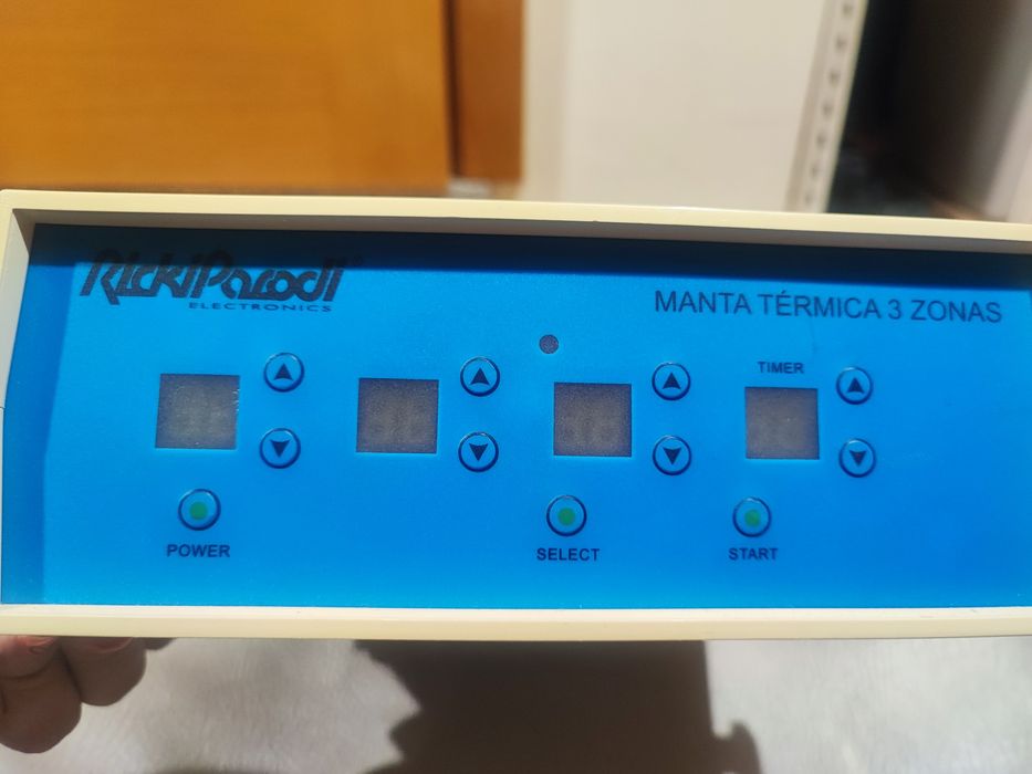 Manta Térmica Sudação Rickiparodi com 3 Zonas