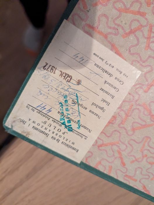 Sztućce posrebrzane PRL 1972