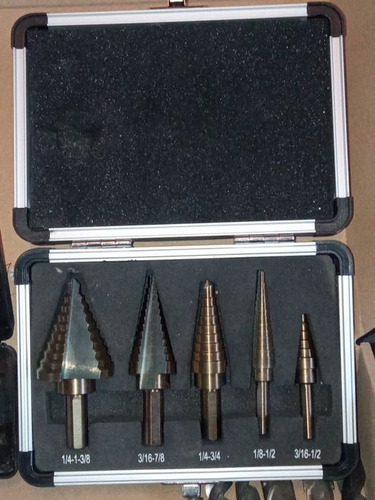 Zestaw wierteł do różnych zastosowań