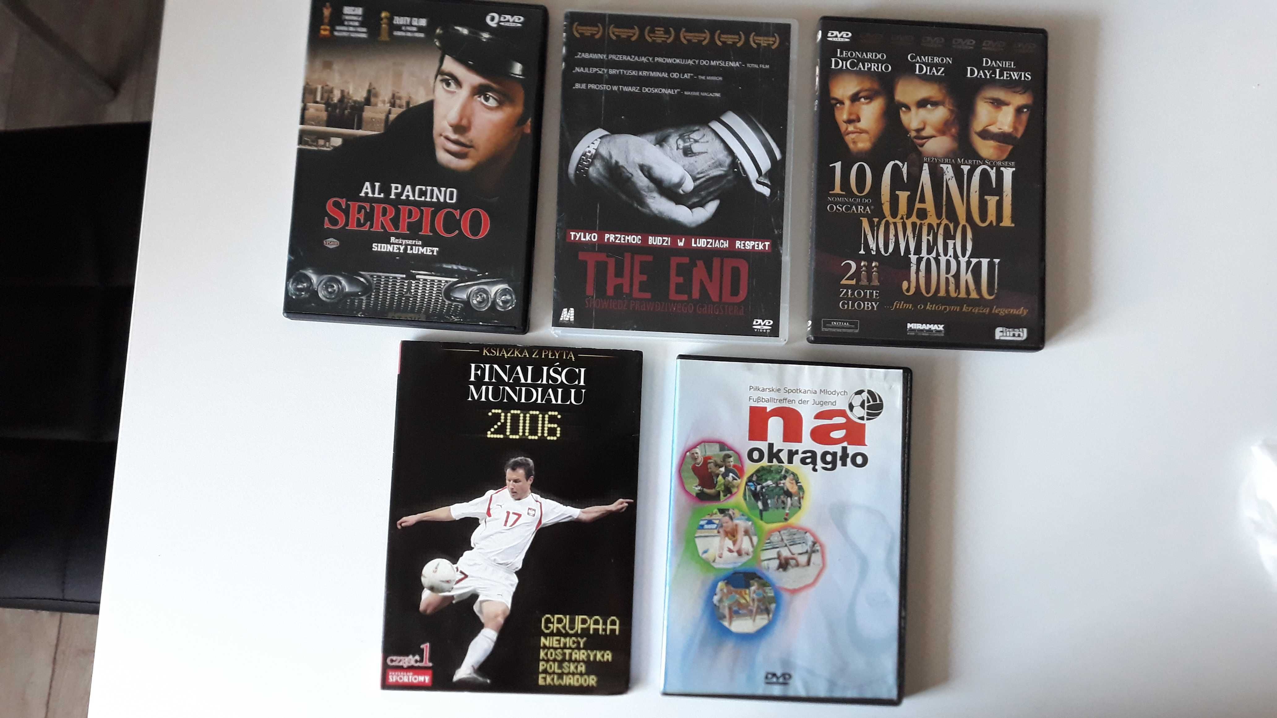 DVD: Serpico, Gangi Nowego Jorku, THE END, Finaliści Mundialu 2006, ..
