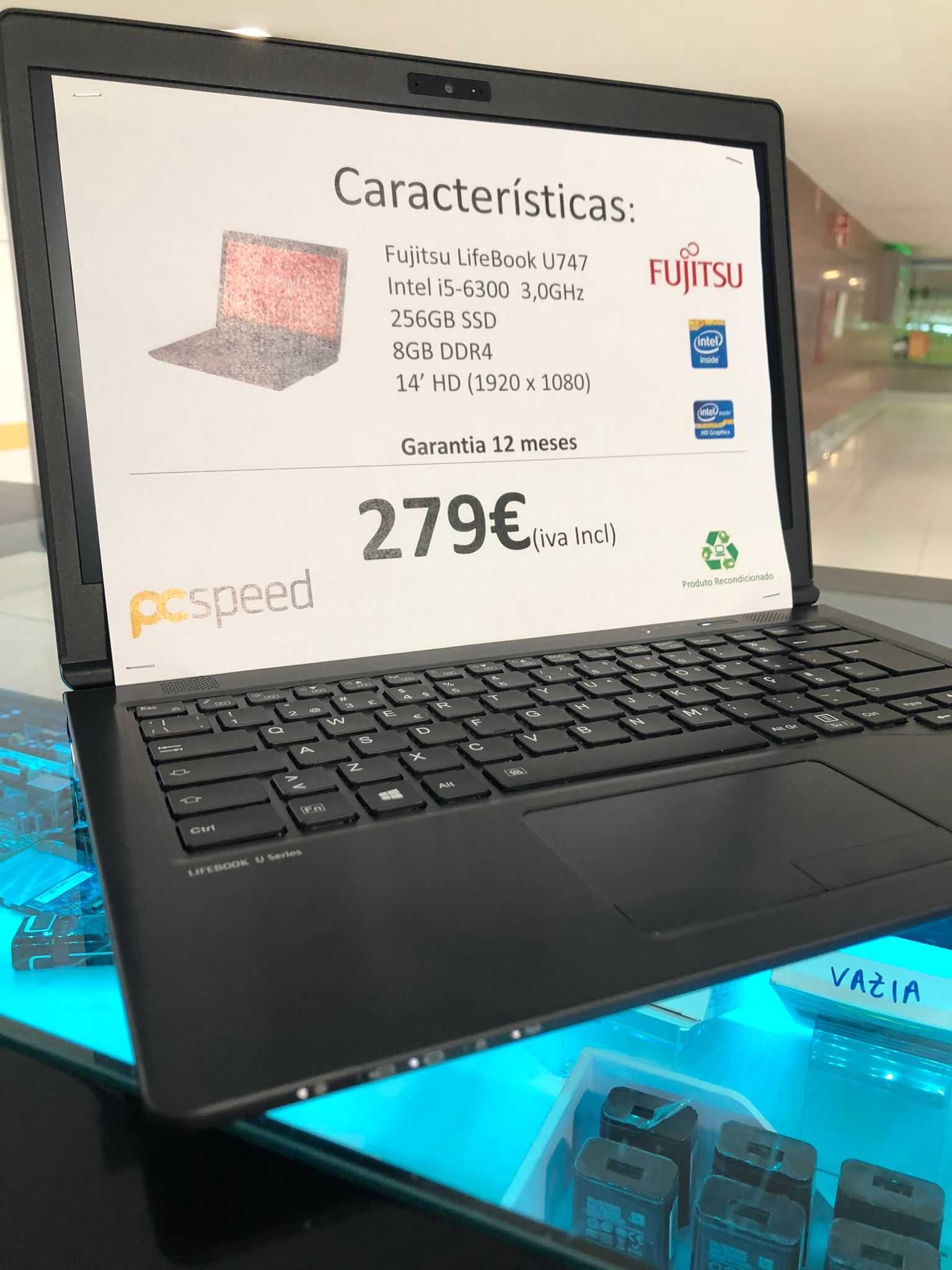 Portátil Fujitsu LifeBook U747