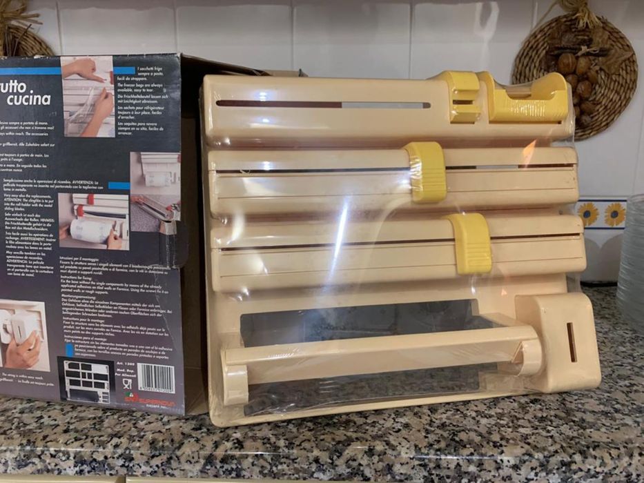 Suporte para rolos cozinha