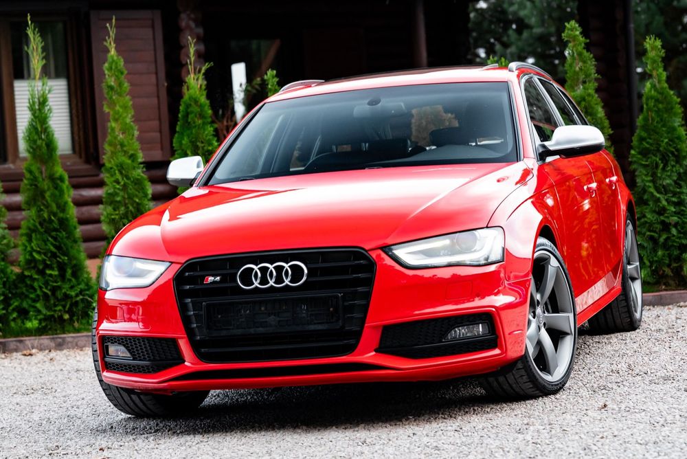 Audi S4 Avant 3.0T 333KM Quatrro BiXenon Navi Kamera Panorama El. Grz. Fot Alcantara