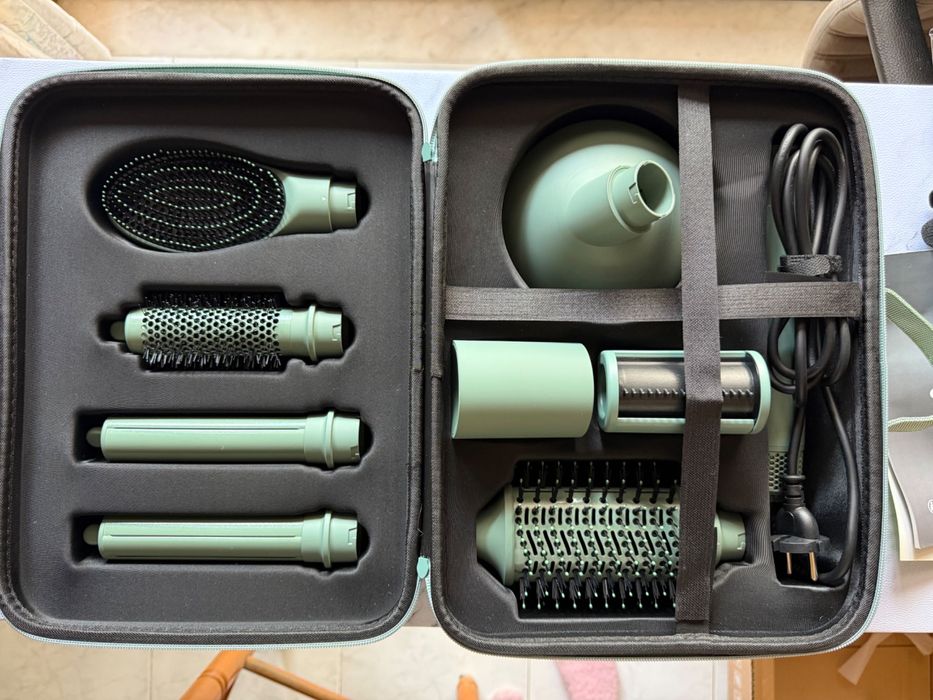 Modelador de cabelo e secador