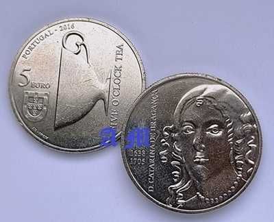 Portugal - Moeda 5€ D. Catarina de Bragança