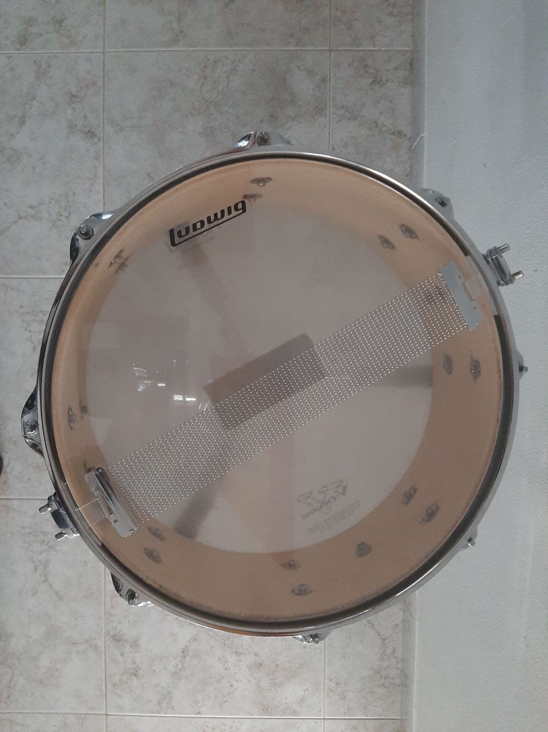 Tarola 14x5" Ludwig Breakbeat Silver Sparkle