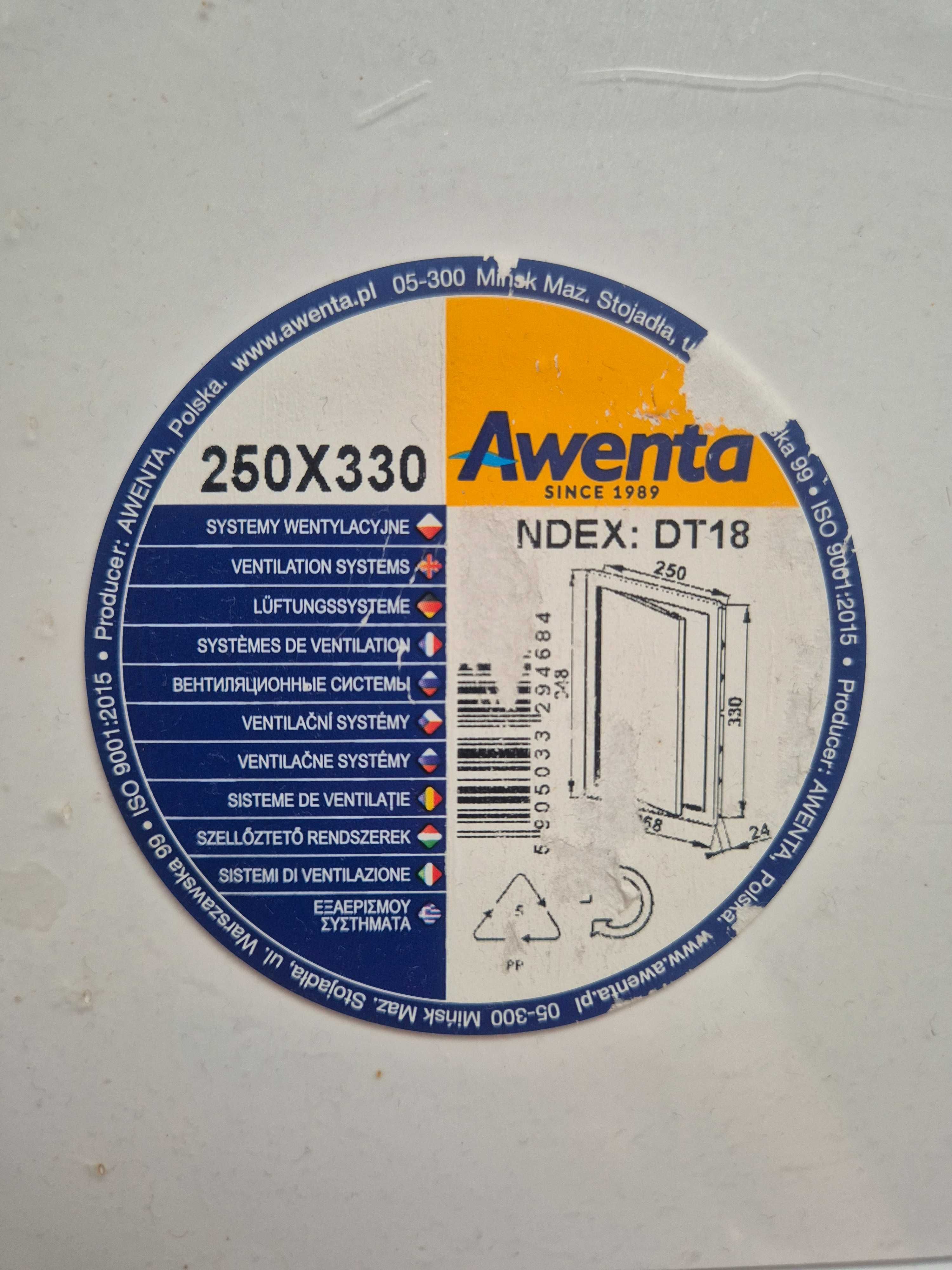 Drzwiczki rewizyjne Awenta, plastikowe, 250x330.