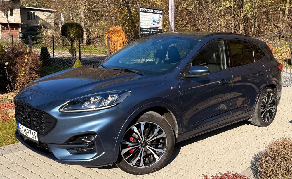 Ford Kuga 2.0 EcoBlue 190 KM, A8, AWD ST-Line X Automat, Salon Polska  53 500 km
