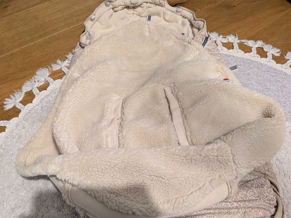 Wodoodporny śpiworek do wózka Lodger Bunker Taslon Birch