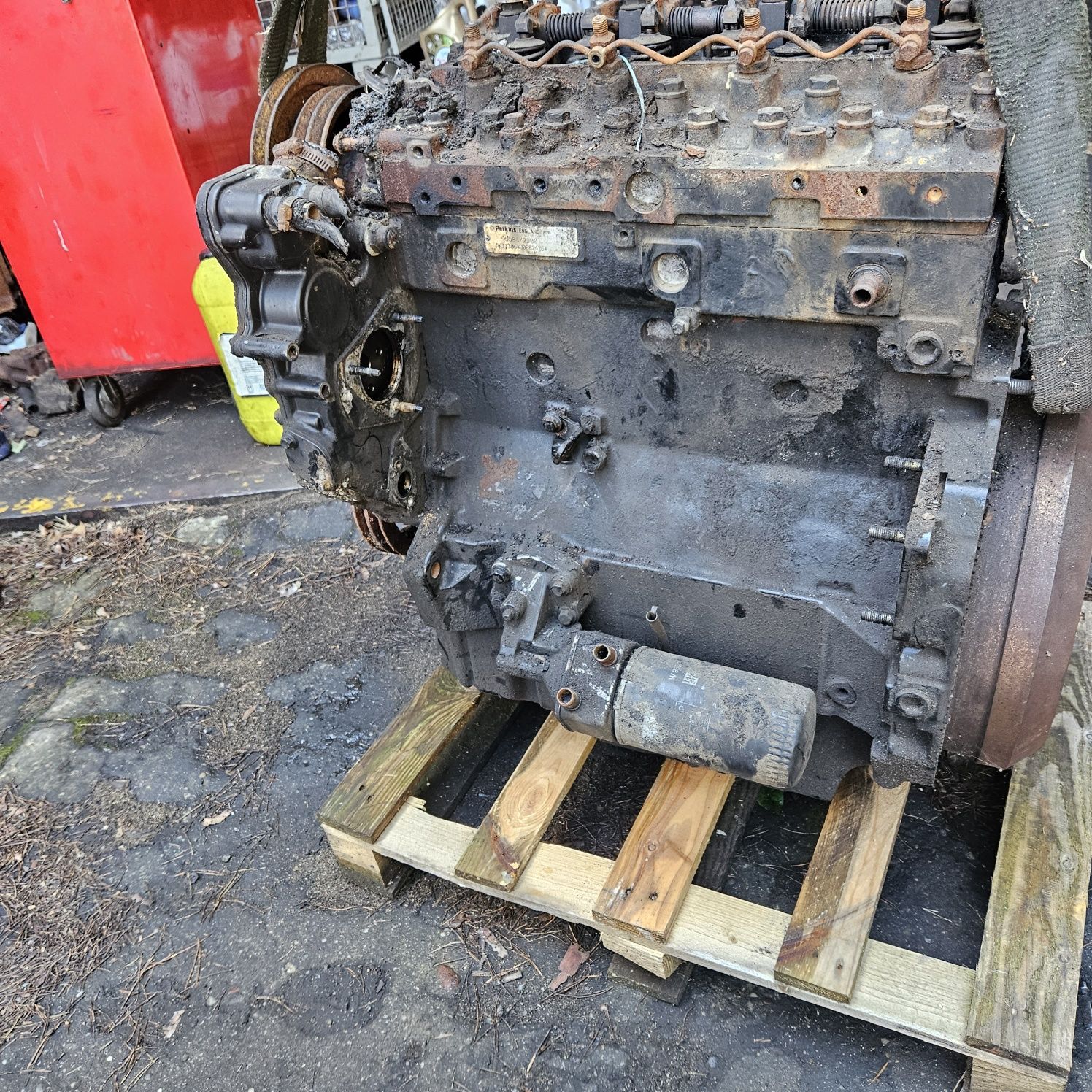 Silnik Massey ferguson 6255