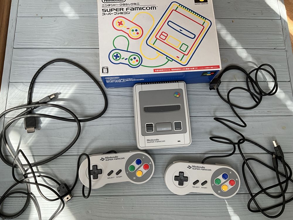 Nintendo snes mini японська