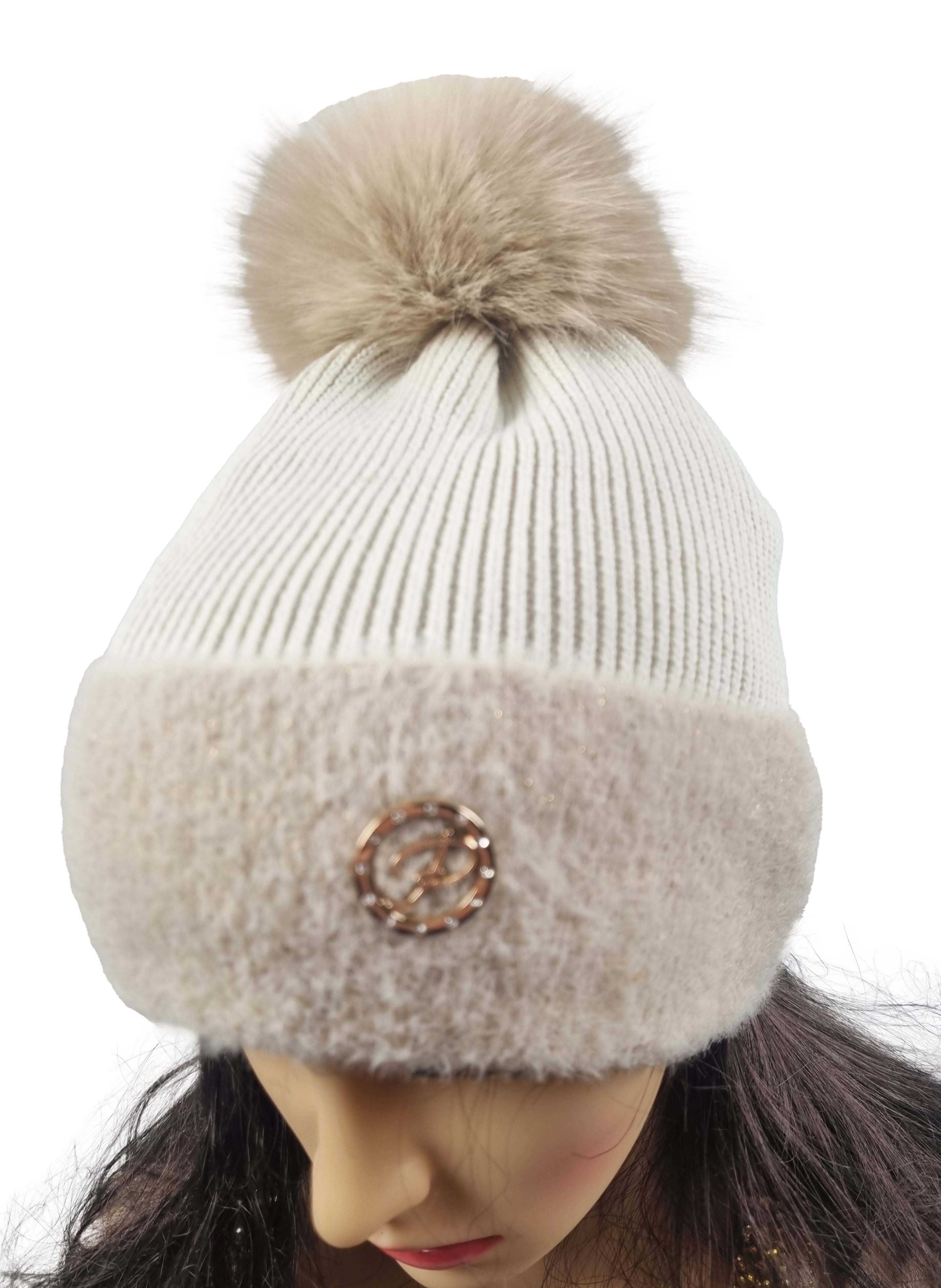 Perfect for Women czapka zimowa beanie czarny rozmiar uniwersalny