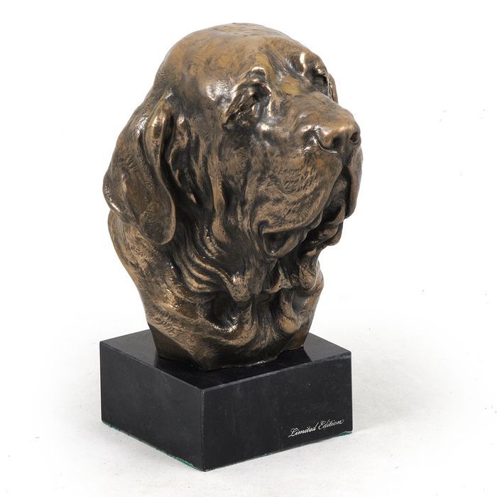 Fila Brasileiro głowa na kamieniu Art-Dog