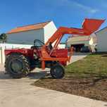 Tractor MF IMT540 com carregador frontal