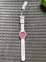 Biało-różowy zegarek ice watch solar power colar reef nowy
