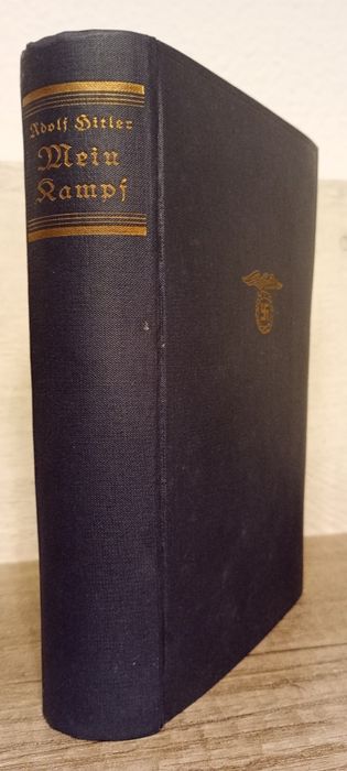 Militaria de Trincheira Adolfo Hitler Mein Kampf a Minha Luta 1937