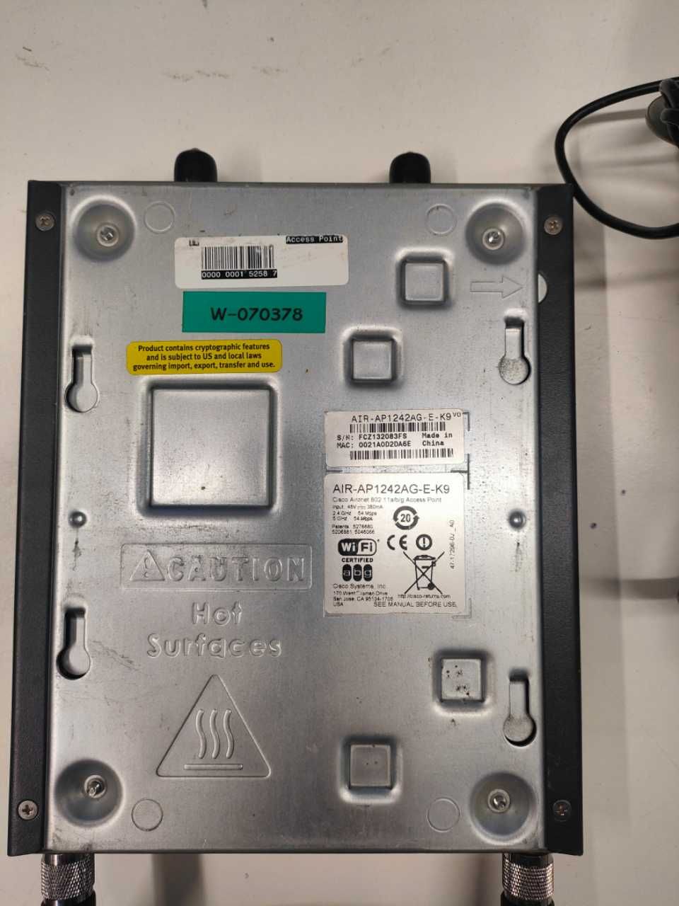Router Cisco Acces ap1242ag-e-k9