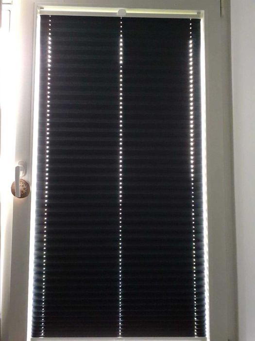 Żaluzje materiałowe,plisowane