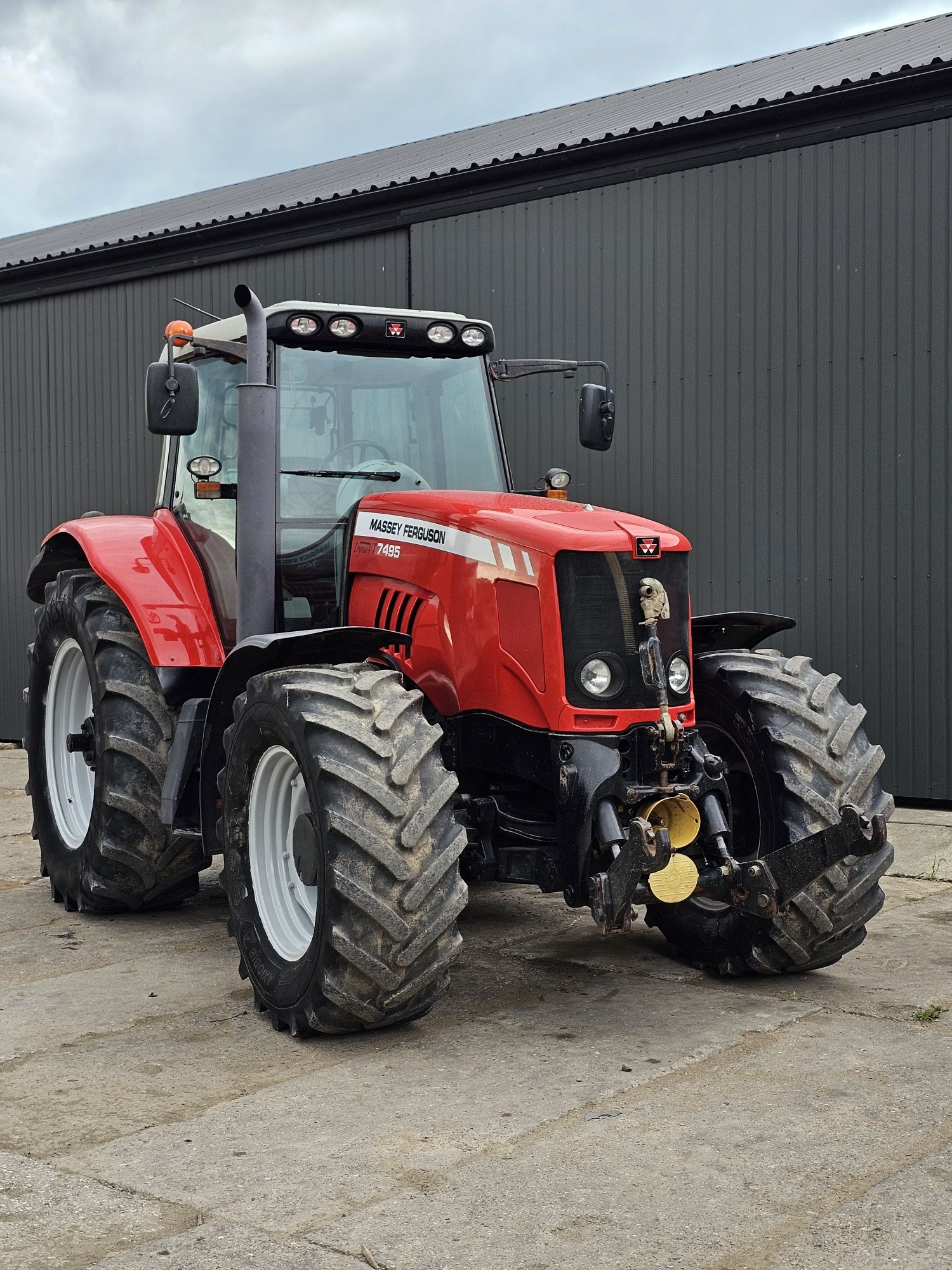 Massey Ferguson 7495 WOM faktura na wymianę skrzyni (6490.6920.puma t7
