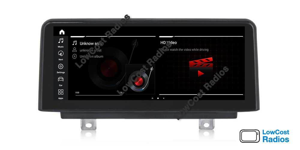 Auto Rádio GPS ANDROID BMW (Série 1, 2, 3 e 4) F20 F21 F22 F30 F31 F32