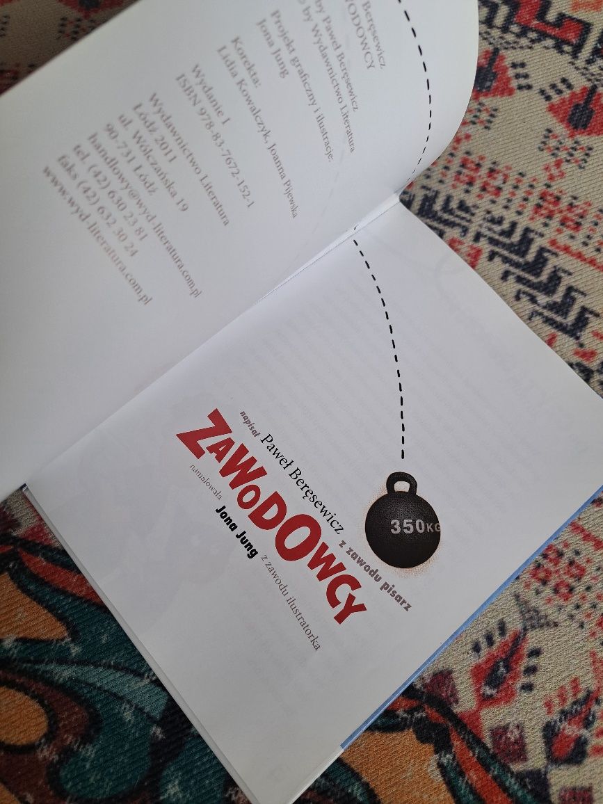Nowa ksiazka Zawodowcy Beresewicz Jung+ GRATIS
