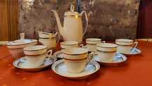 Zestaw Kawowy Espresso Chodzież Aldona Vintage 1960