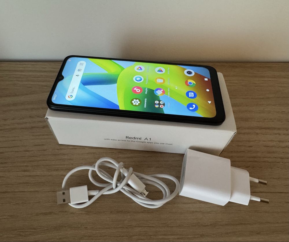 OKAZJA!!! Nowy smartfon Xiaomi Redmi A1 czarny. 32GB