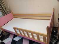 Łóżko drewniane 195x87x77
