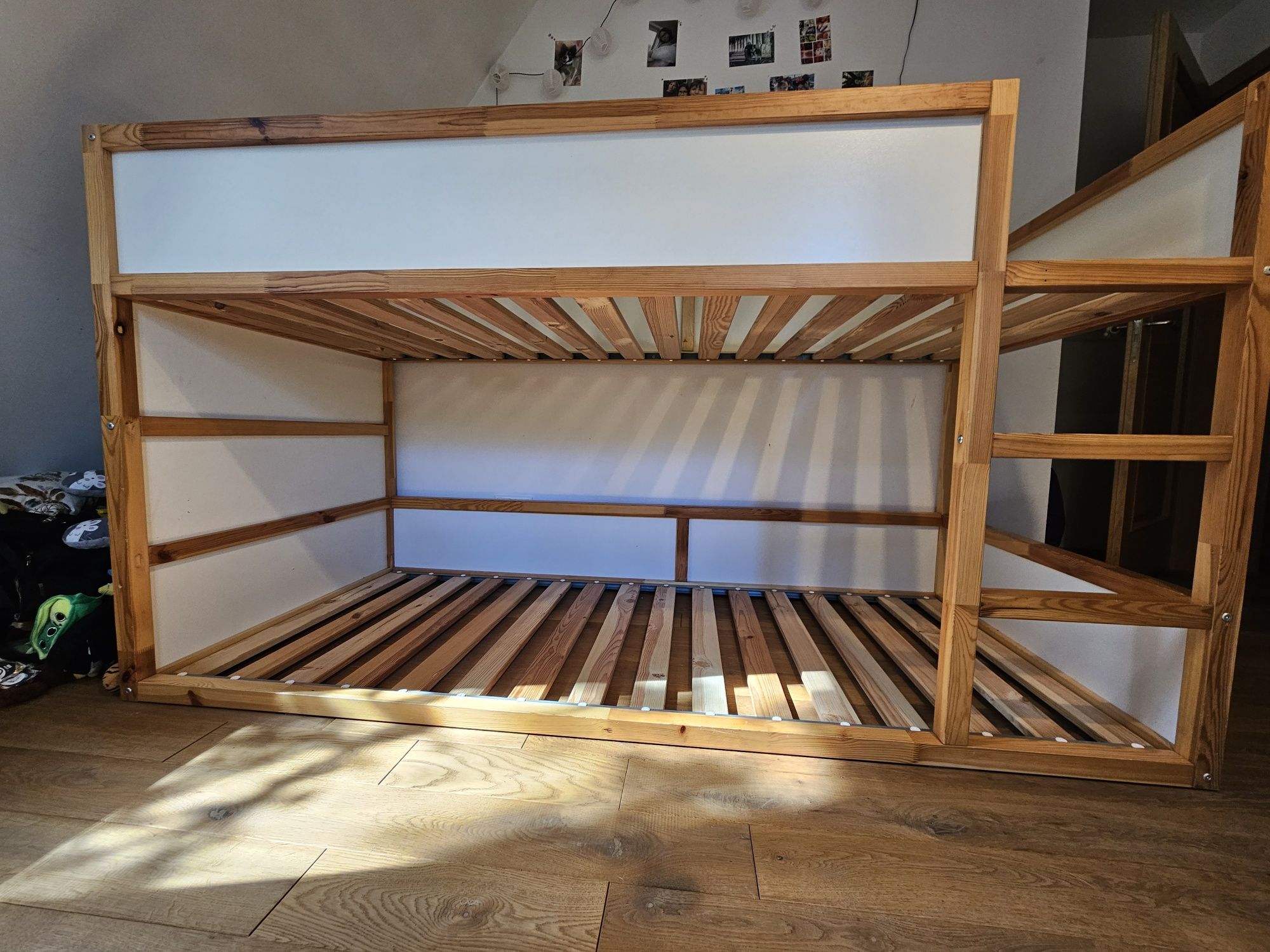 Ulepszone Łóżko piętrowe niskie 116 cm Ikea pod skos