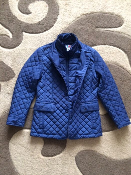 Куртка стёганная пиджак утеплённый 10-11 лет